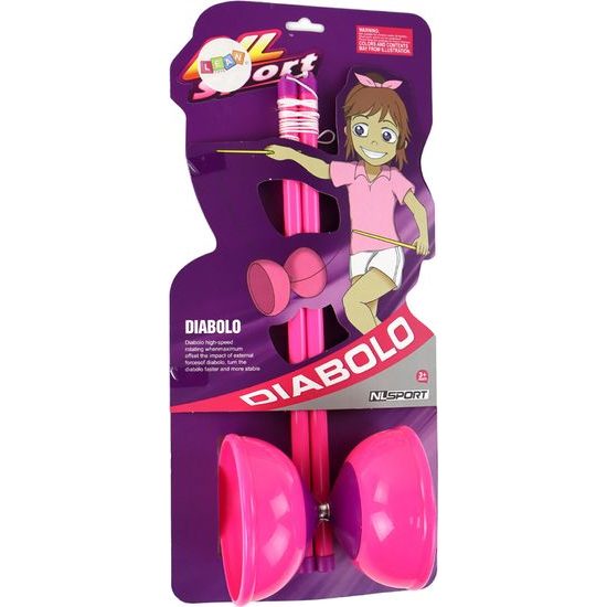 Arkádová hra - Jojo Juggling Diabolo růžové