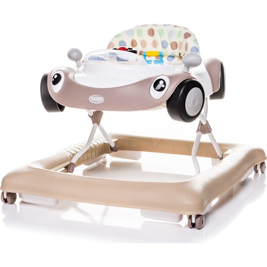 4 BABY Chodítko Cars - hnědé