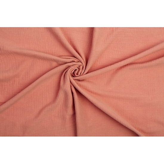 Mušelinová dětská deka Sensillo - retro růžová 75x100 cm