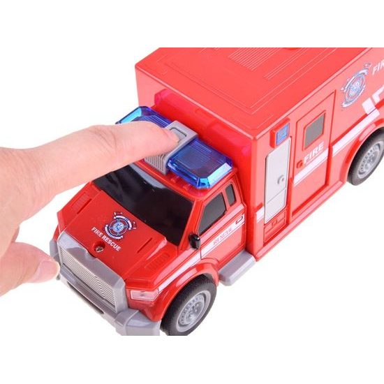 Dětské požární auto se světly a zvuky City Rescue 1:20