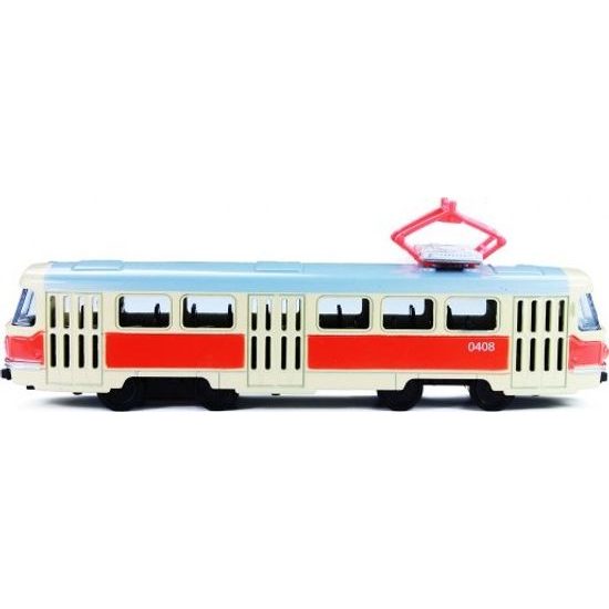 Tramvaj Tatra T3 česká, retro - na zpětný chod