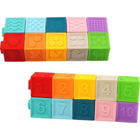 Vzdělávací kostky pro batolata