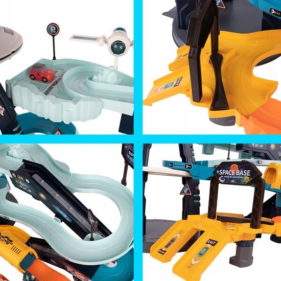 Kosmická stanice s dráhou, světly a zvuky Orbit Base