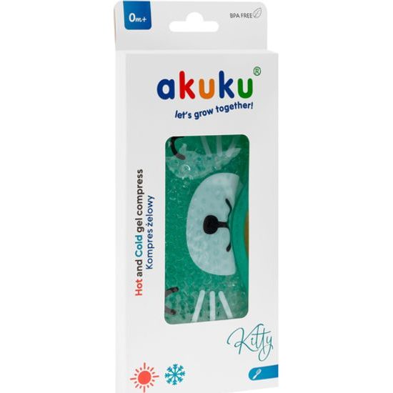 Gelový polštářek zelený - pro studené i horké použití