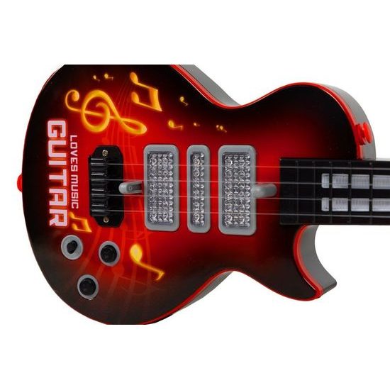 Dětská kytara Rock Guitar s osvětlením 54 cm