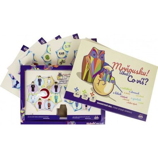 Mrňousku! Ukaž! Co víš? společenská magnetická hra