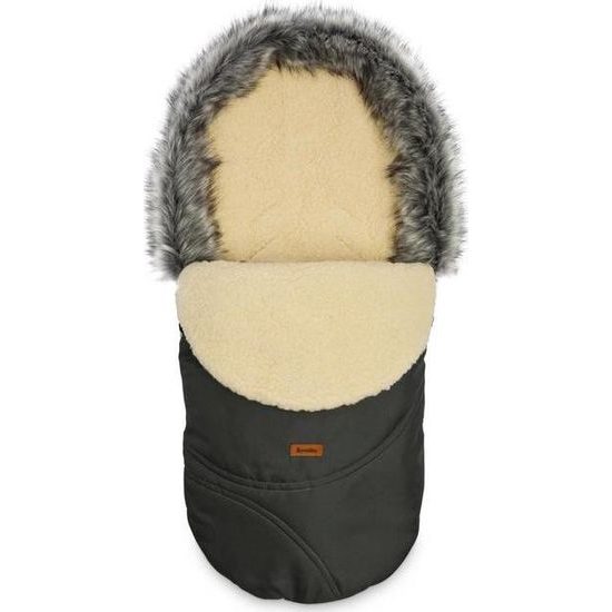 Zimní fusak do kočárku Eskimo grafitová/vlna