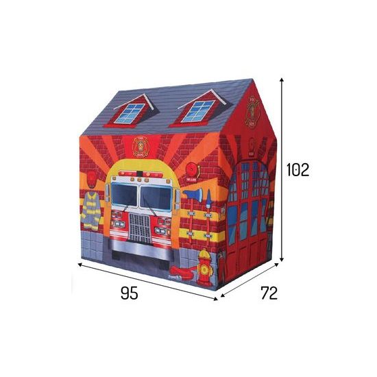 Ecotoys dětský stan Požární stanice