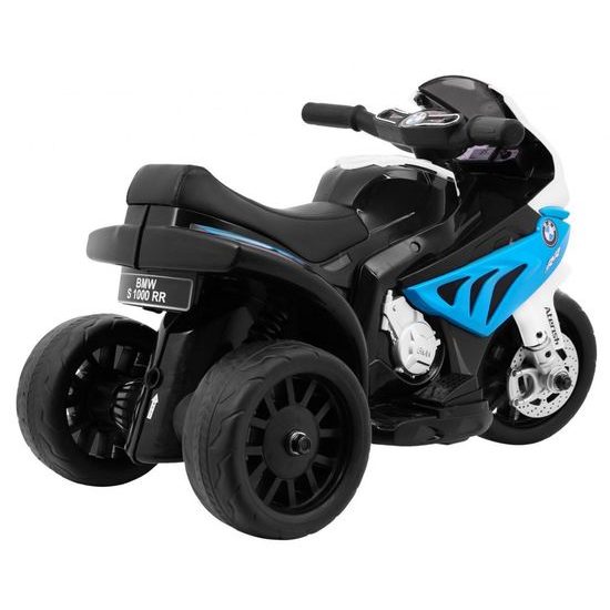 Baby Mix elektrická tříkolka BMW RR S1000 modrá