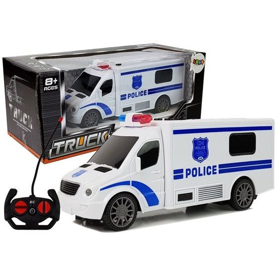 Autíčko na dálkové ovládání Police Truck