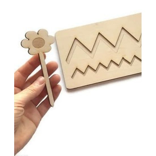 Grafomotorické dřevěné desky 5ks