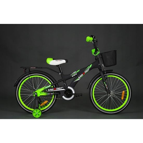 Mexller dětské kolo BMX 20" černozelená