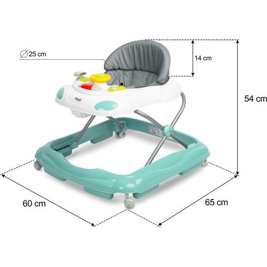 Dětské chodítko Cario mint