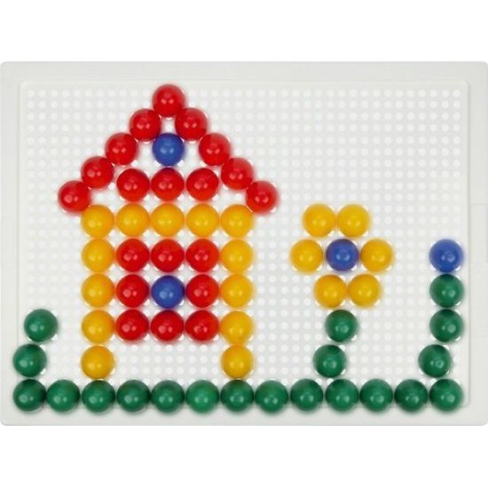 Mozaika klobouček - hladký 80ks