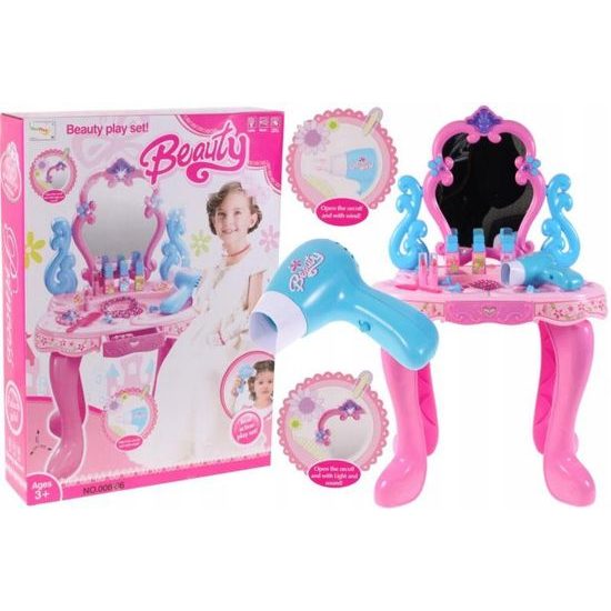 Dětský toaletní stoleček s příslušenstvím Beauty Dresser