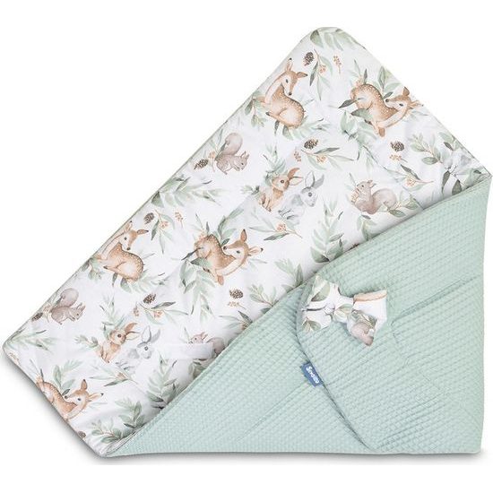 Zavinovačka Wafel Srnky 75 x 75 mátová