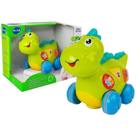 Huile Toys interaktivní Dinosaurus pro nejmenší se světlem a zvukem