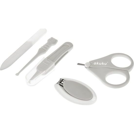 Dětská sada na manikúru Akuku Apple šedá