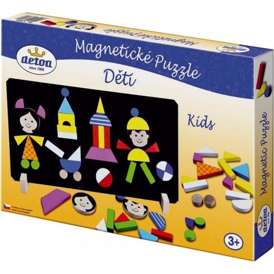 Magnetické puzzle děti