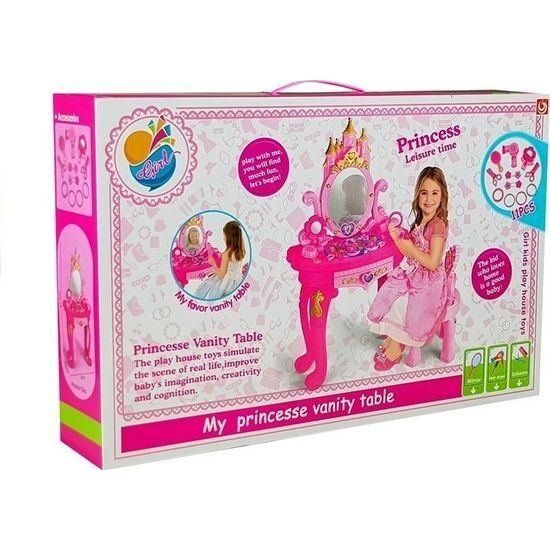 Princeznovský toaletní stolek s doplňky