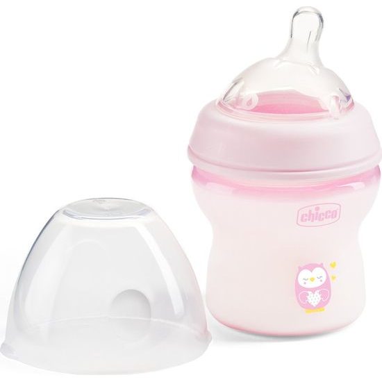 CHICCO Láhev kojenecká Natural Feeling 150ml, 0m+, Girl