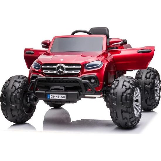 Dětské elektrické autíčko Mercedes DK-MT950 4x4 lakované červené