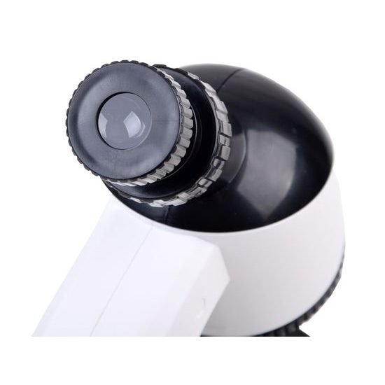 Dětský mikroskop na baterie Little Scientific bílý