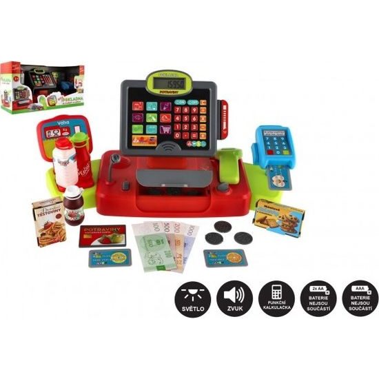 Pokladna velká digitální - na baterie