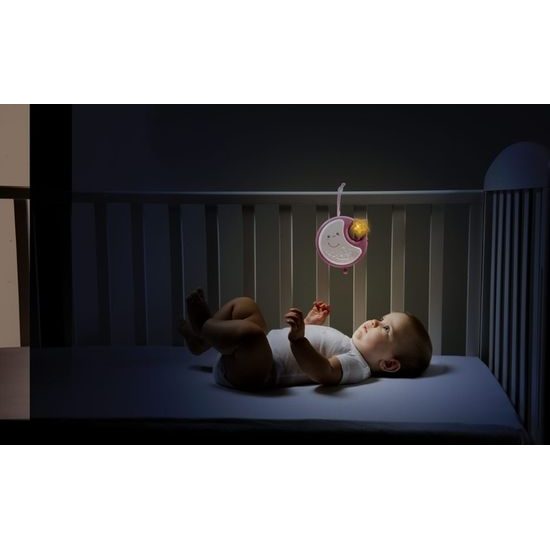 Chicco Kolotoč nad postýlku Next 2 Dreams růžový