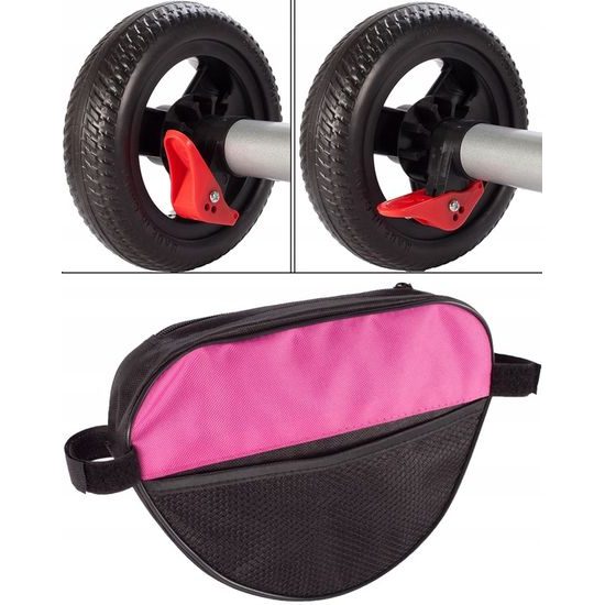 Dětská tříkolka 3v1 s otočným sedadlem S360 růžová