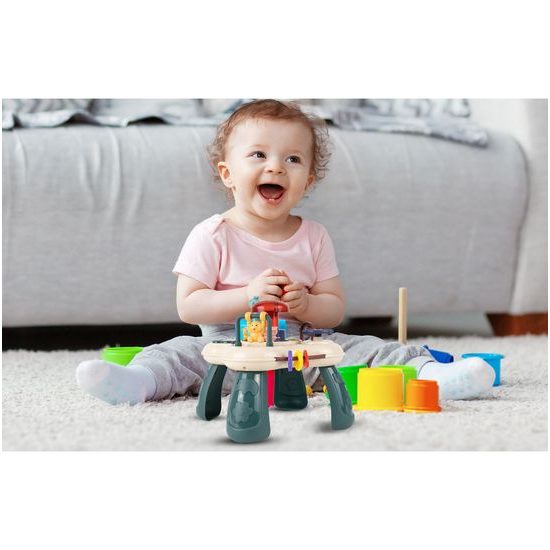 Mini edukační stoleček se světly a zvuky Mini Zoo