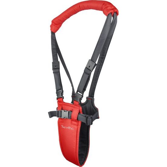 Dětské popruhy k učení chůze Abakus červené