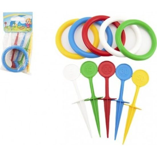 Hra házecí kroužky a kolíky