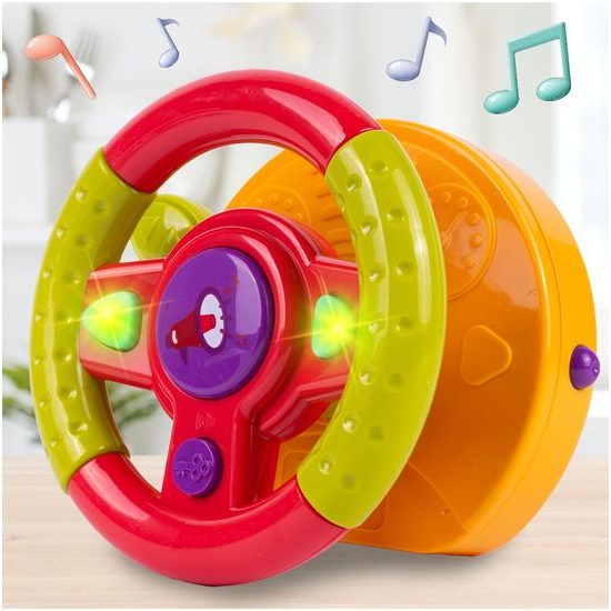 Interaktivní volant se zvuky a světly Wheel Toy
