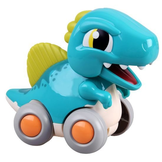 Huile Toys dinosaurus pro nejmenší na setrvačník - modrý
