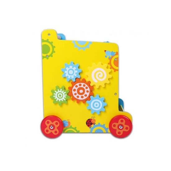 Ecotoys velké dřevěné multifunkční chodítko