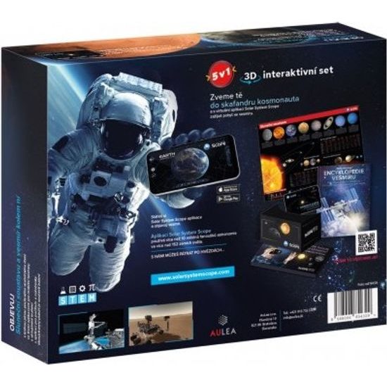 Interaktivní set 3D -Průvodce vesmírem 5v1