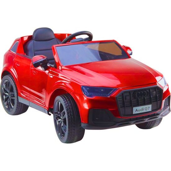 Elektrické autíčko Audi Q7 lakované červené