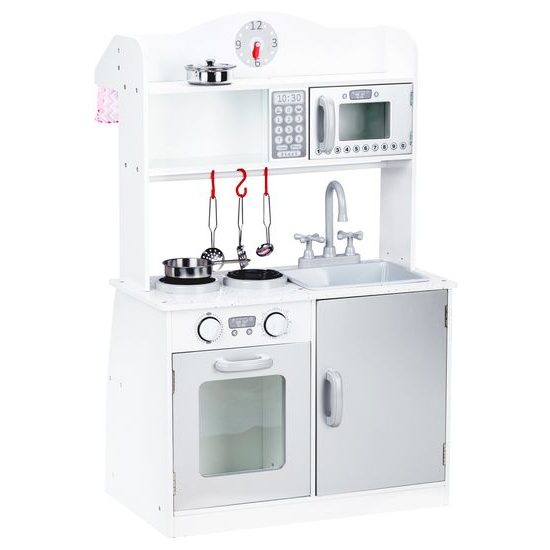 Ecotoys dětská dřevěná kuchyňka 2v1