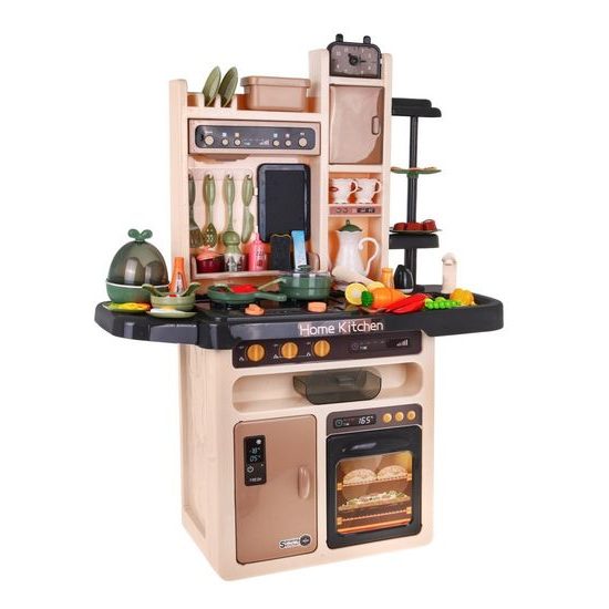 Doris dětská kuchyňka XXL se zvuky a tekoucí vodou-šedá