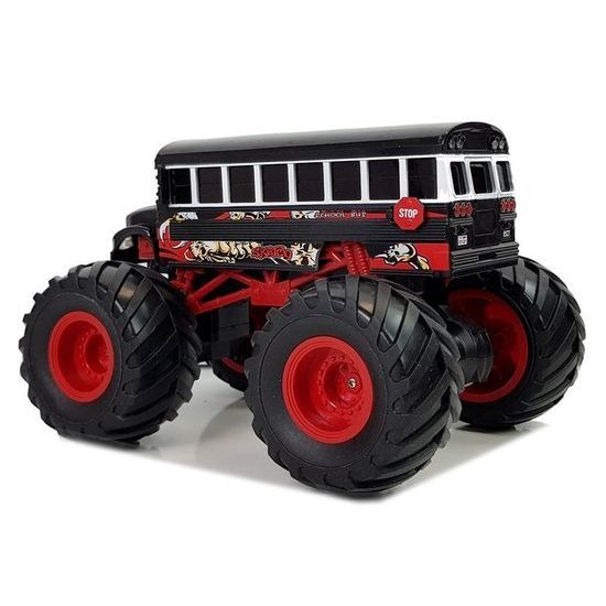 Autobus na dálkové ovládání Bigfoot černý 1:18