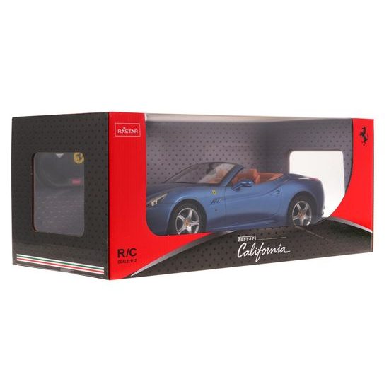 Rastar auto na dálkové ovládání Ferrari California 1:12 modré