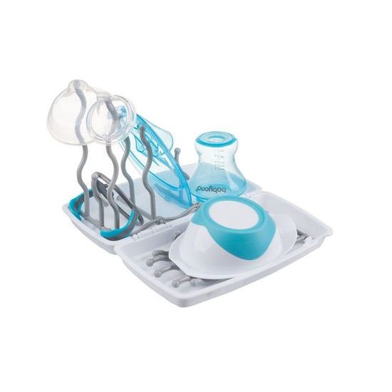 BabyOno Stojan na odkapávání lahví bílý