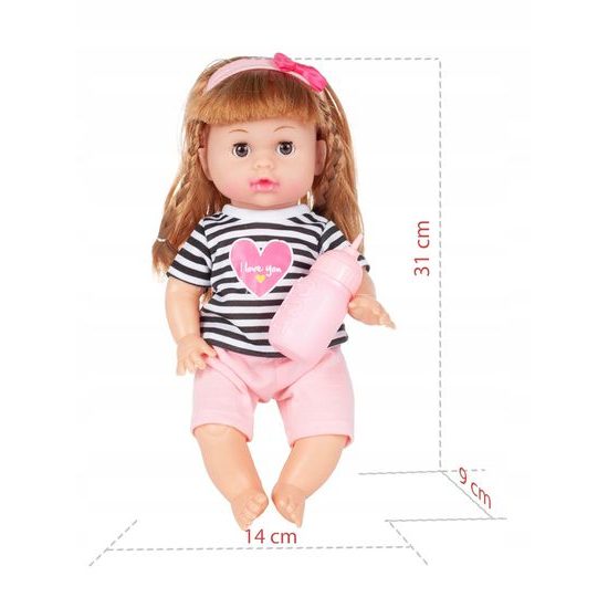 Funkční panenka Malá doktorka s příslušenstvím 31 cm