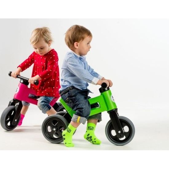 Odrážedlo FUNNY WHEELS Rider Sport zelené 2v1