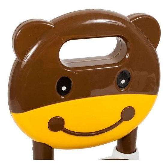 Dětské mini odrážedlo Kravička - hnědé