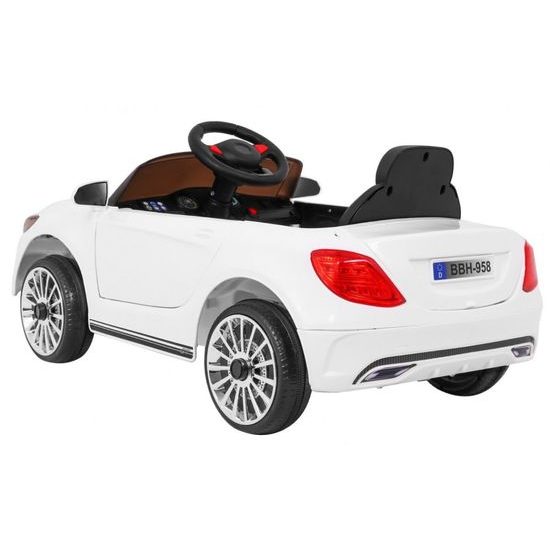 Dětské elektrické autíčko Best bílé