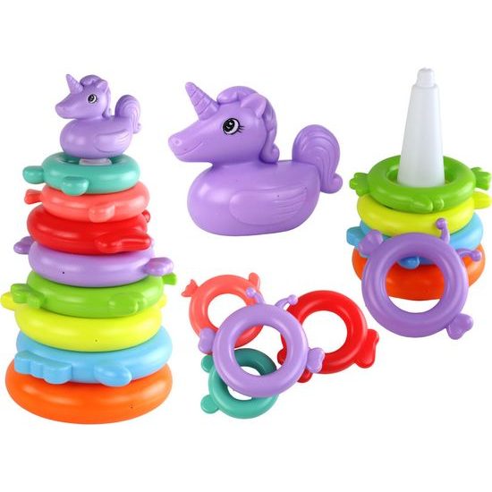 Pyramida Jednorožec z barevných kruhů