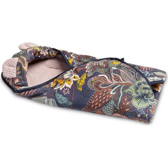 Sensillo Zavinovačka do autosedačky wafel boho pastelově růžová