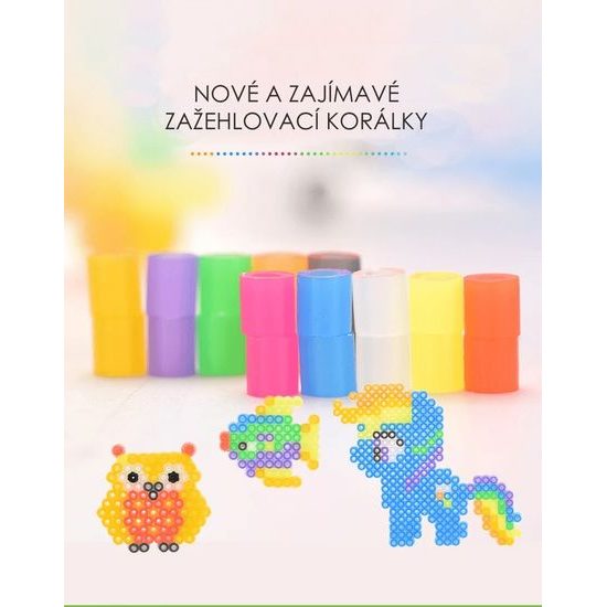 Neónové zažehlovací korálky Neon Iron Beads 10000 kusů